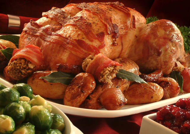 Christmas Turkey With Vegetables