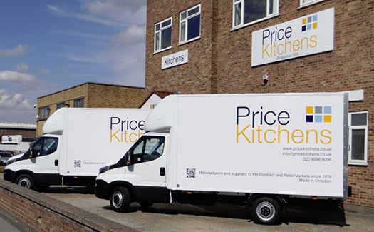 Price Kitchens Van